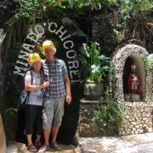 Entrance of the mine Mina do Chico Rei